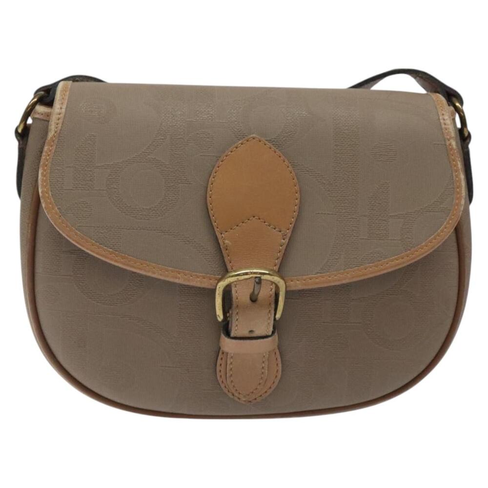DIOR Trotter Canvas Shoulder Bag Beige - Picture 13 of 16
